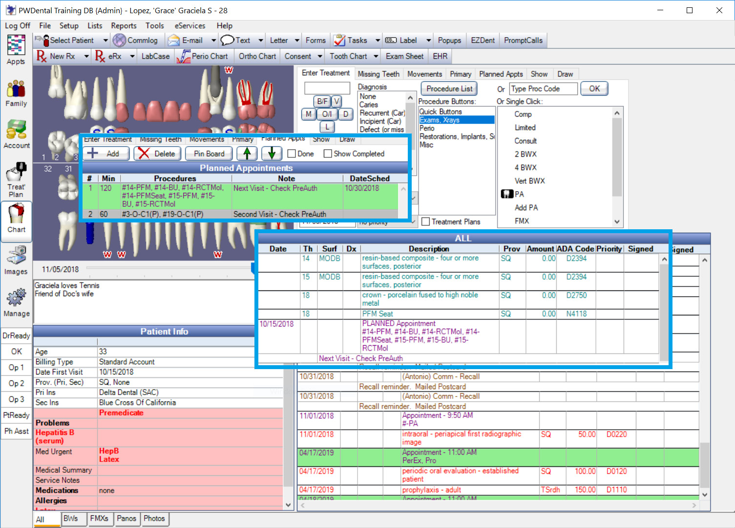 Practice Dental Charting Online Free